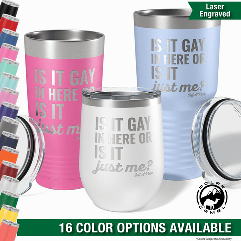 Is It Gay In Here.... - Insulated Tumbler
